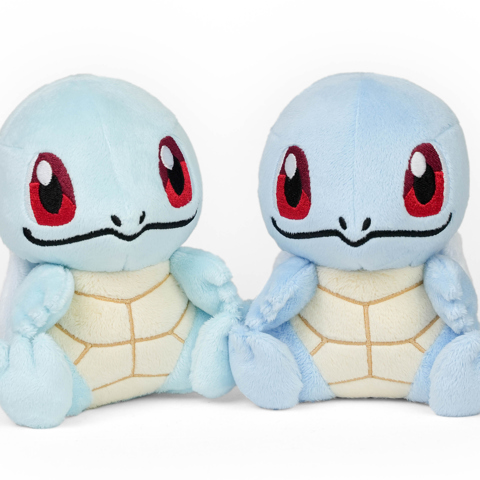 Squirtle plush free sewing pattern