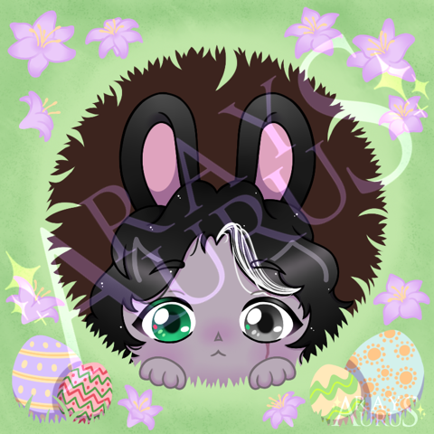 Wallyilustra's ych easter chibi icon