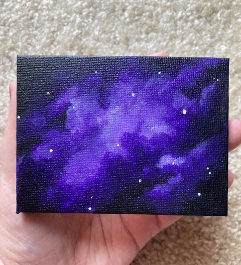 4PM Sky Painting, Acrylic on 5x7” canvas - Mayra González 's Ko-fi Shop -  Ko-fi ❤️ Where creators get support from fans through donations,  memberships, shop sales and more! The original 'Buy