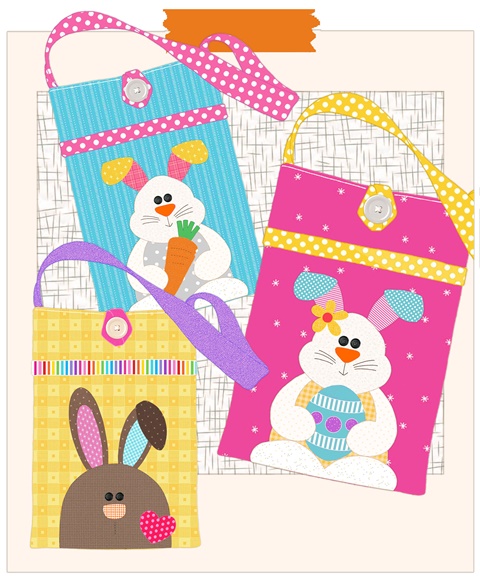 Free ! Easter Egg Bag & Snack Mat pattern.