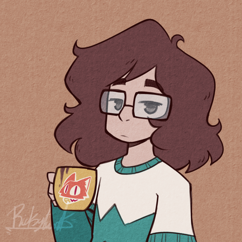 [2024 OC ART] Myself with a mug