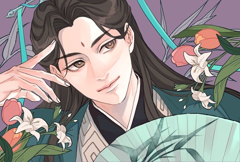 CapCut that one fanart somewhere where Yan Wushi and Luo Binghe hugge... |  TikTok