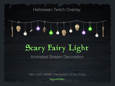 Purple Fairy Twitch Overlay / Stream Decoration / Whimsical Fairy