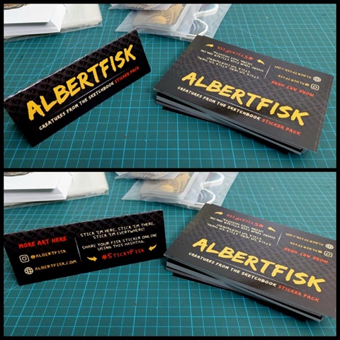 Sticker pack label