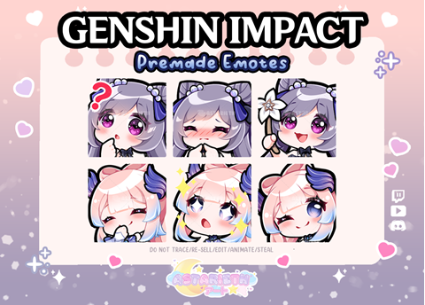 Shop Update! - More Genshin Emotes