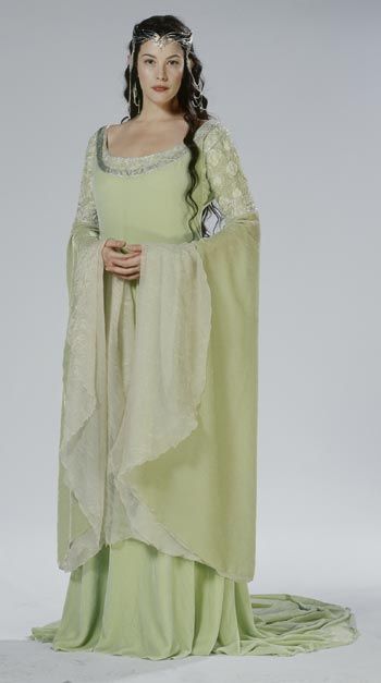 New goal Arwen coronation gown