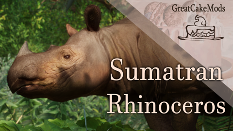 Add the smallest Rhino - Sumatran Rhinoceros!