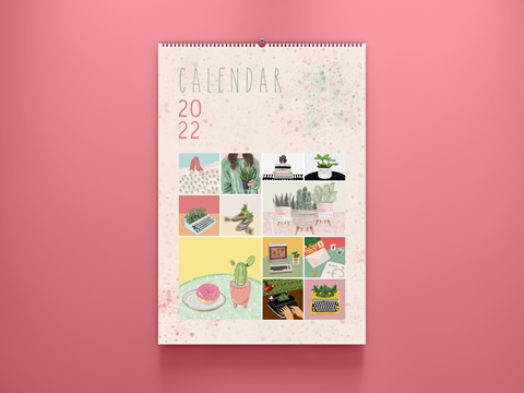 Printable Cacttone Calendar 2022! Now available! 