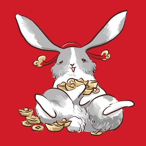 Year of the Rabbit Bunny Profile Pic (more)