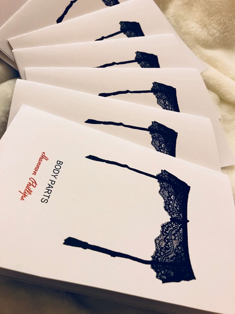 Chapbook from dancing girl press, 2017