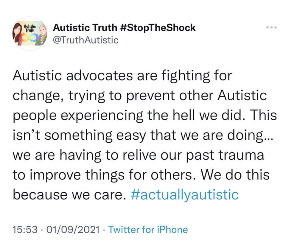 Autistic advocates are fighting for change
