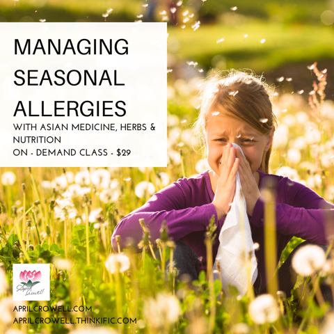 Managing Seasonal Allergies Course