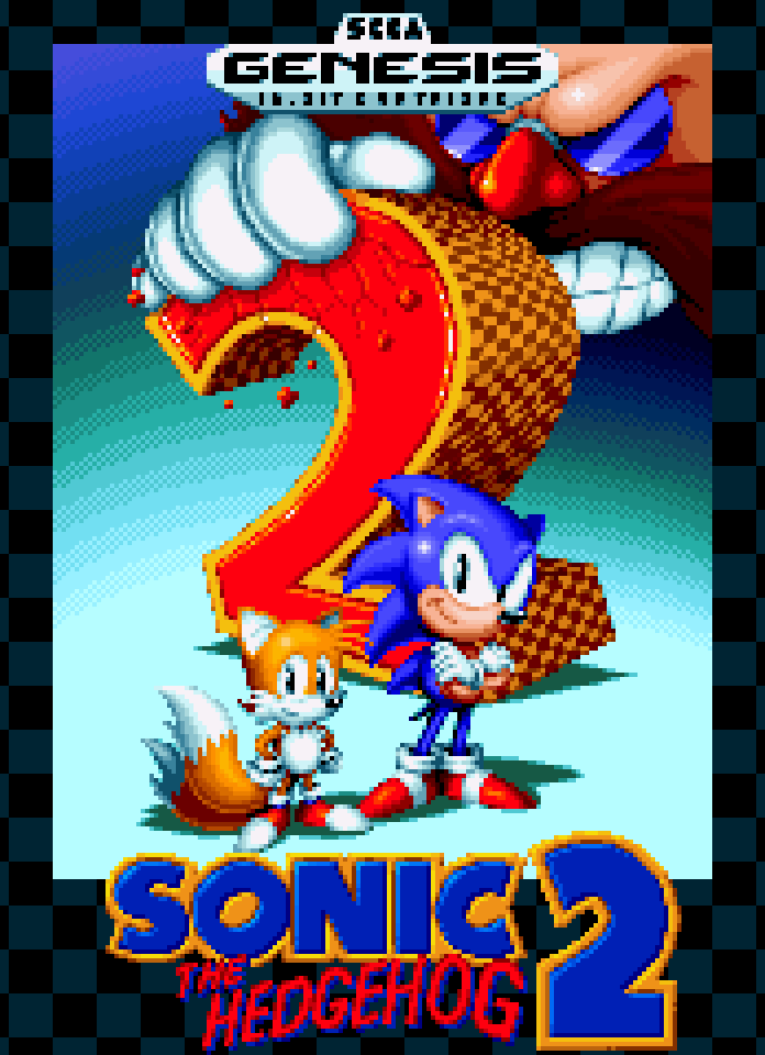 Sonic 2 Boxart MANIAFIED!