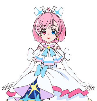 Cure Prism cosplay concept art for Rose