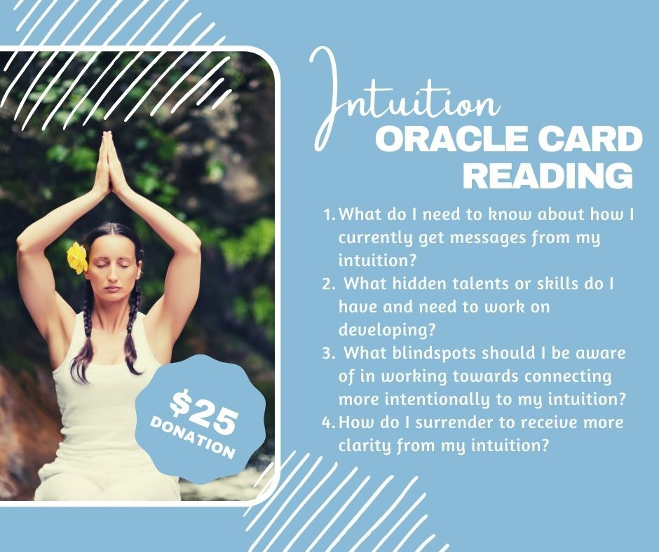 Intuition Oracle Card Reading