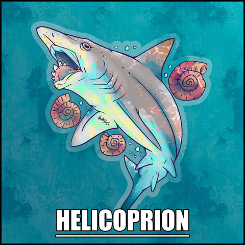 Helicoprion for Sticker Hunter tier!