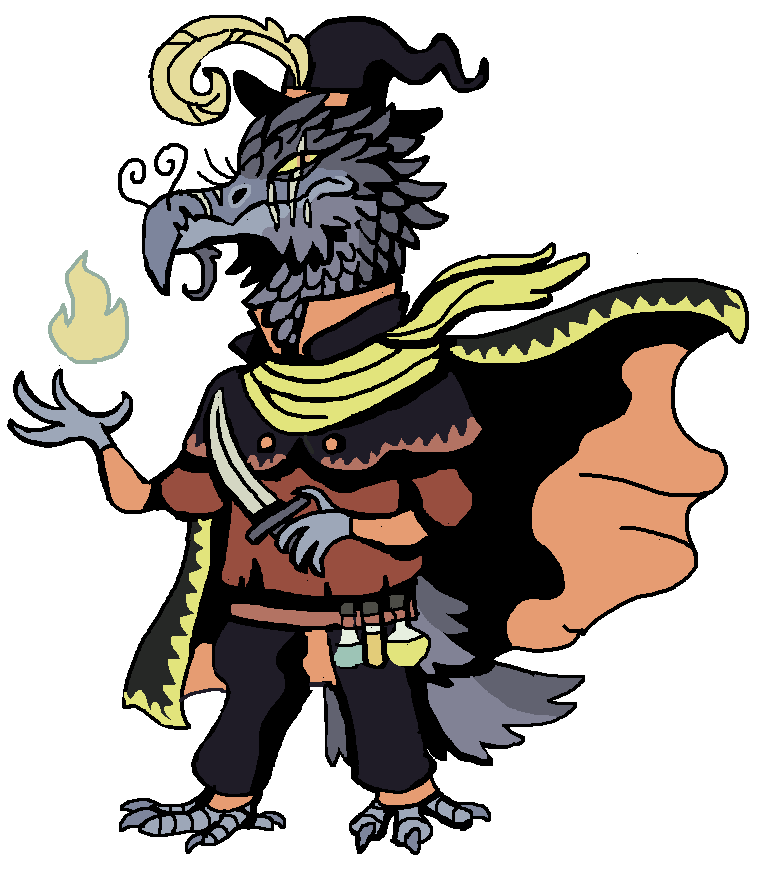 Adoptable Kenku Warlock Sparrowluceros Ko Fi Shop Ko Fi ️ Where