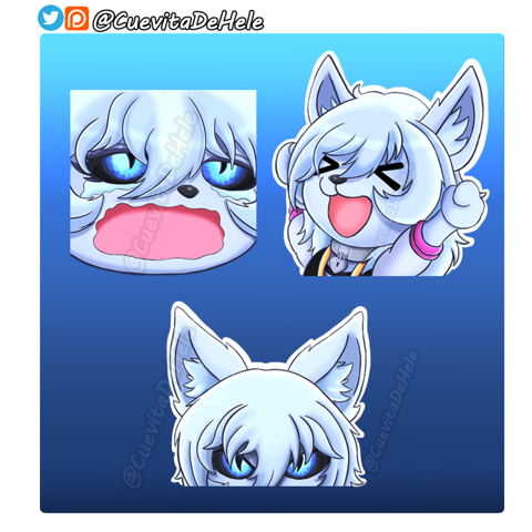 Nicky Sticker Pack 3 Commission 
