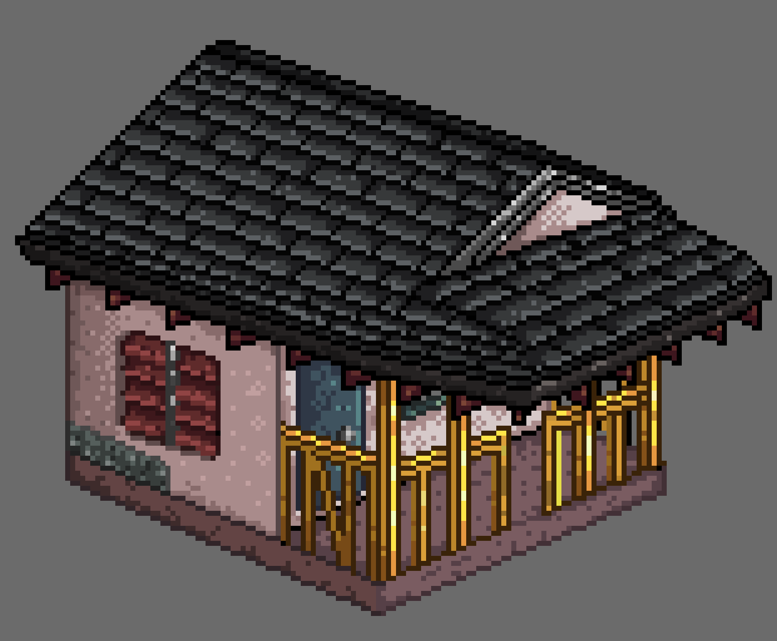 PIXEL HOUSES DONE SO FAR