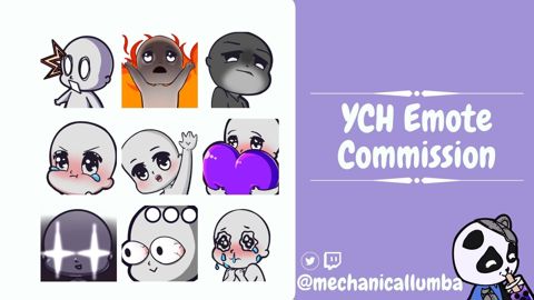YCH EMOTE COMMISSION OPENING SOON!~