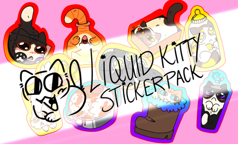 Liquid/Silly cat stickers (PRE-ORDERS) - Sodo_Mizer's Ko-fi Shop - Ko-fi ❤️  Where creators get support from fans through donations, memberships, shop  sales and more! The original 'Buy Me a Coffee' Page.