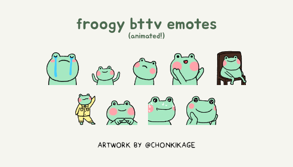 Froogy emotes!