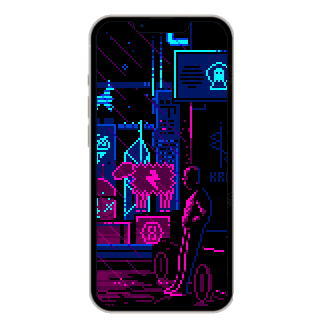 Cyberpunk wallpaper phone