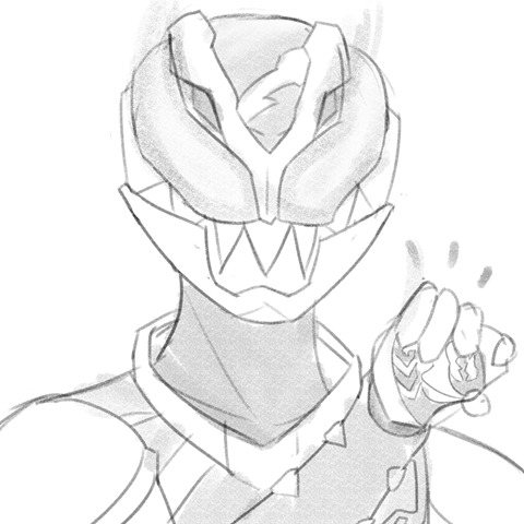 Kamen Rider Revice sketch 🦖