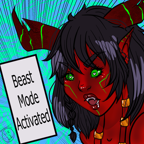 Beast Mode Commission!!!