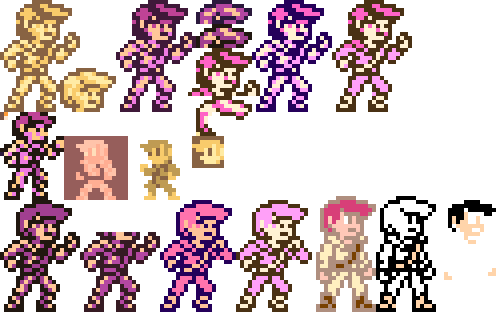 Trying to rework a character for the GameBoy Color