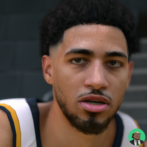 ニ*店様 Tyrese Haliburton ゲームジャージ(2025city) Unisex Indiana Pacers Tyrese Haliburton Nike Navy 2025 NBA