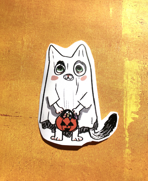 Vintage Style Cat Stamp Sticker for Halloween - CheDex's Ko-fi Shop - Ko-fi  ❤️ Where creators get support from fans through donations, memberships,  shop sales and more! The original 'Buy Me a