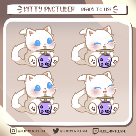 Kitty PNGTuber - Alice's Ko-fi Shop - Ko-fi ️ Where creators get ...