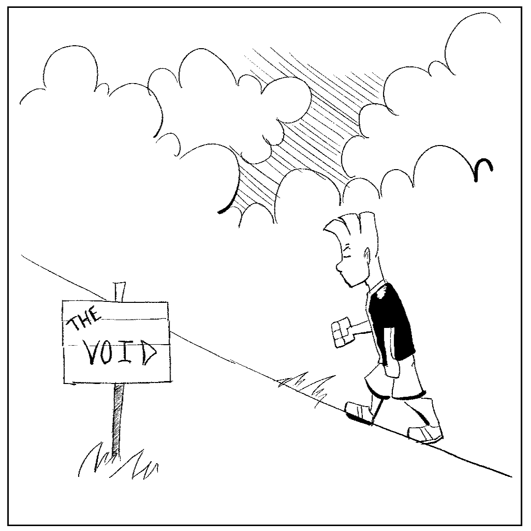 Screaming into the Void #1 panel 2