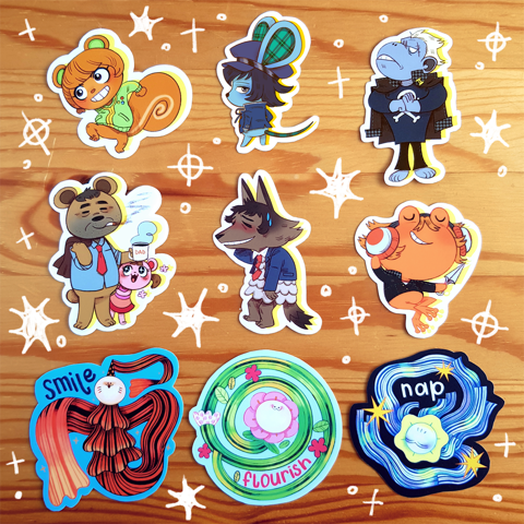 Stickers! - Shop Opening!