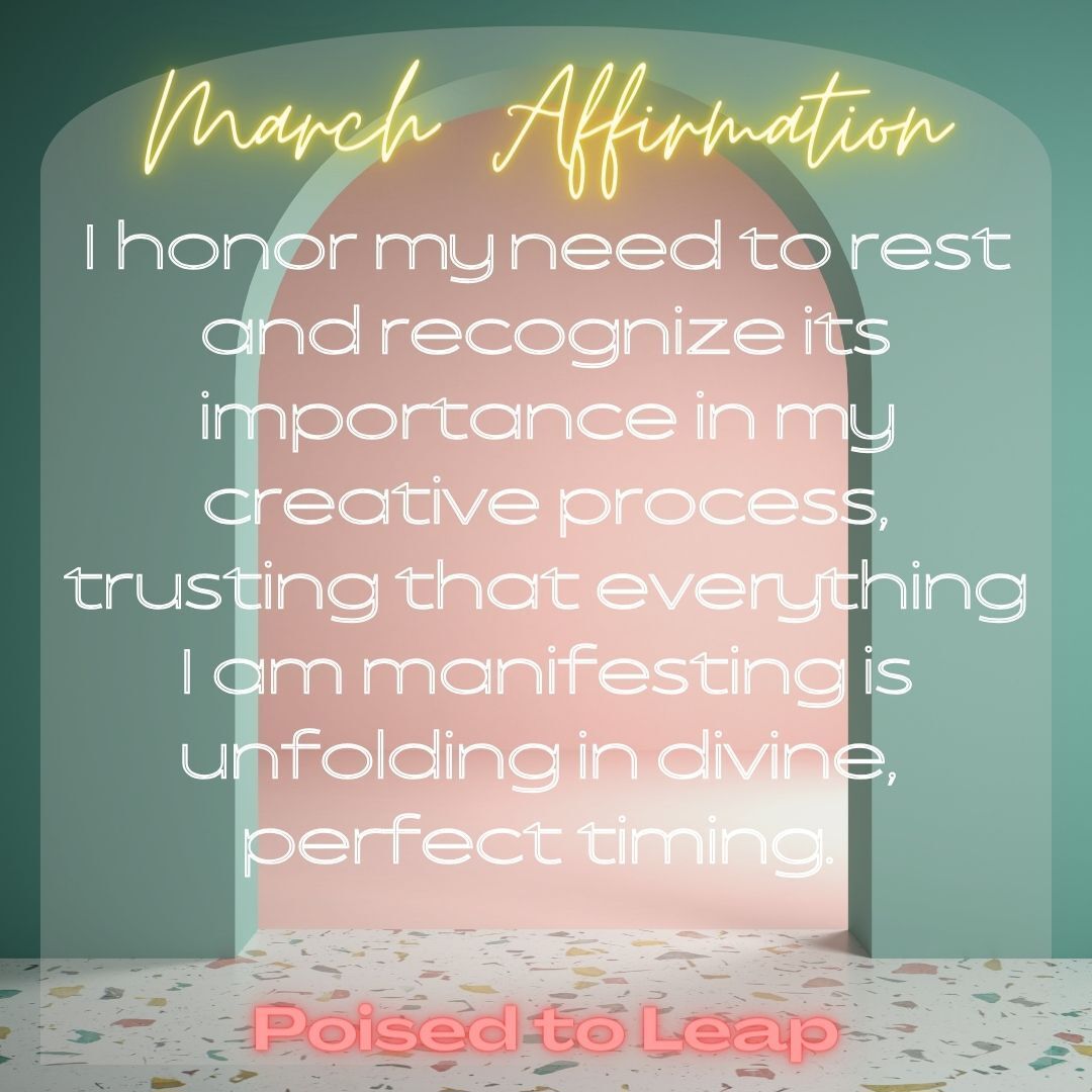 Monthly Affirmation | March