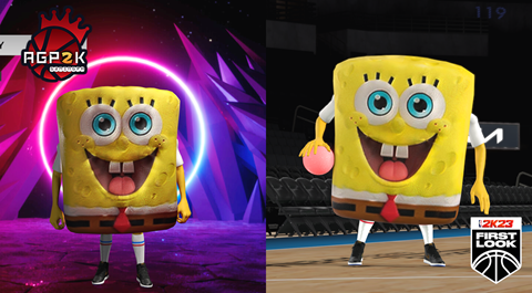 NBA 2K23 SpongeBob SquarePants Cyberface - AGP2K GamingPH's Ko-fi Shop ...