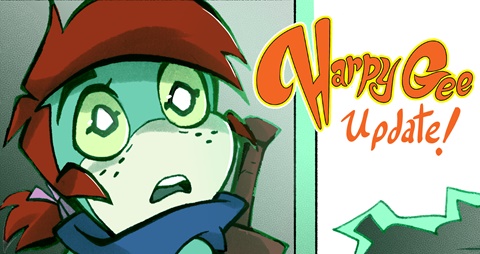 Harpy Gee comic update, March 26th, 2023