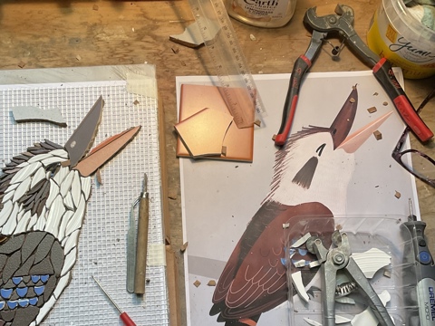 Bird gallery progress