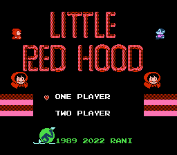 little red hood nes game