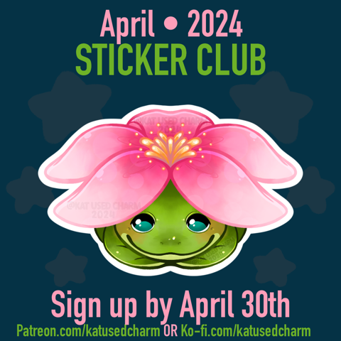 April Lotus Pond • StickerClub