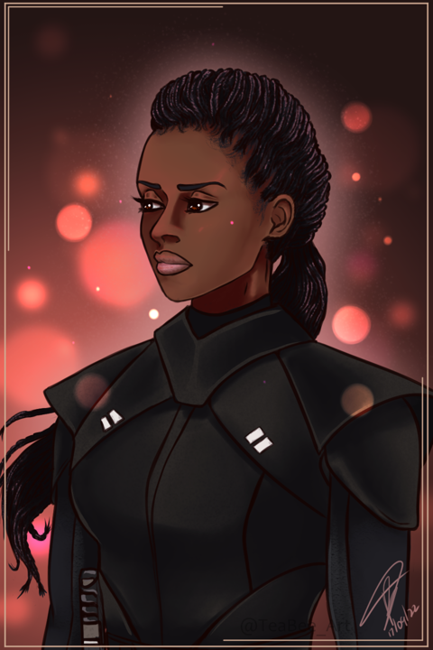 Moses Ingram as Reva Sevander/the Third Sister by KingTChalla-Dynasty on  DeviantArt