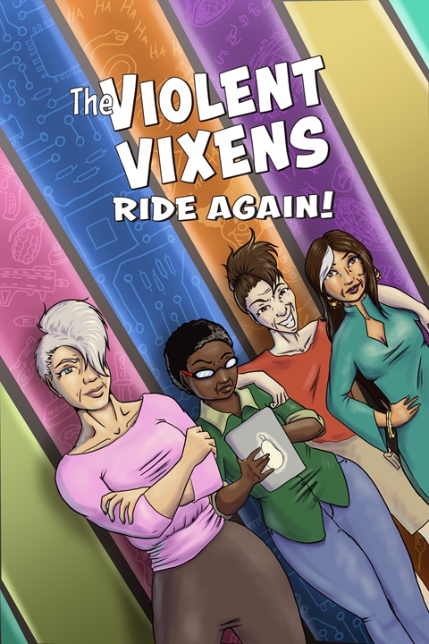 The Violent Vixens graphic novel cover