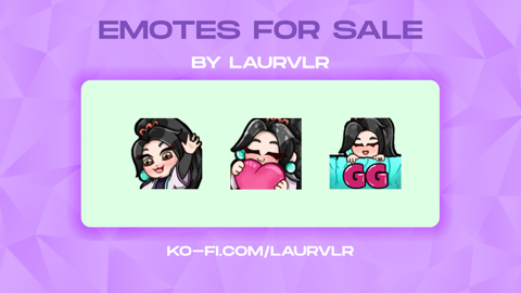 CUTE SAGE EMOTES OUT NOW IN MY STORE <3
