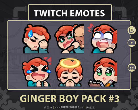 Copy of Brunette Boy Emotes Pack #3 (Blonde Hair, Blue Eyes) | Facepalm ...