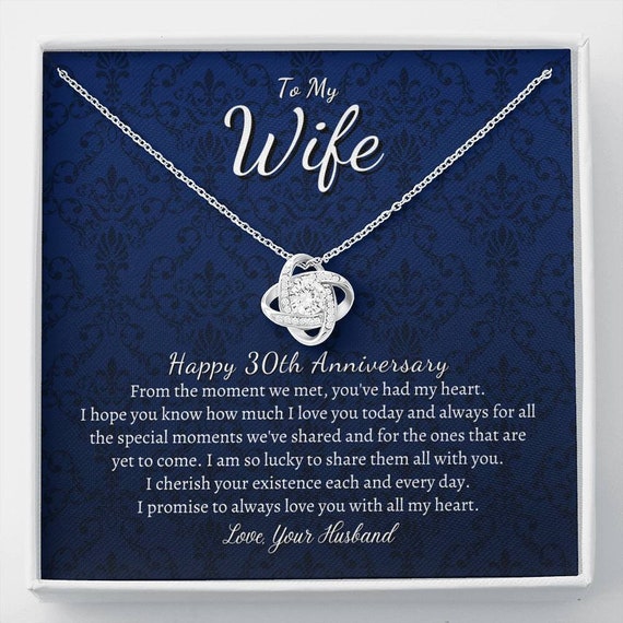 23+ Meaningful 30th Wedding Anniversary Gift Ideas