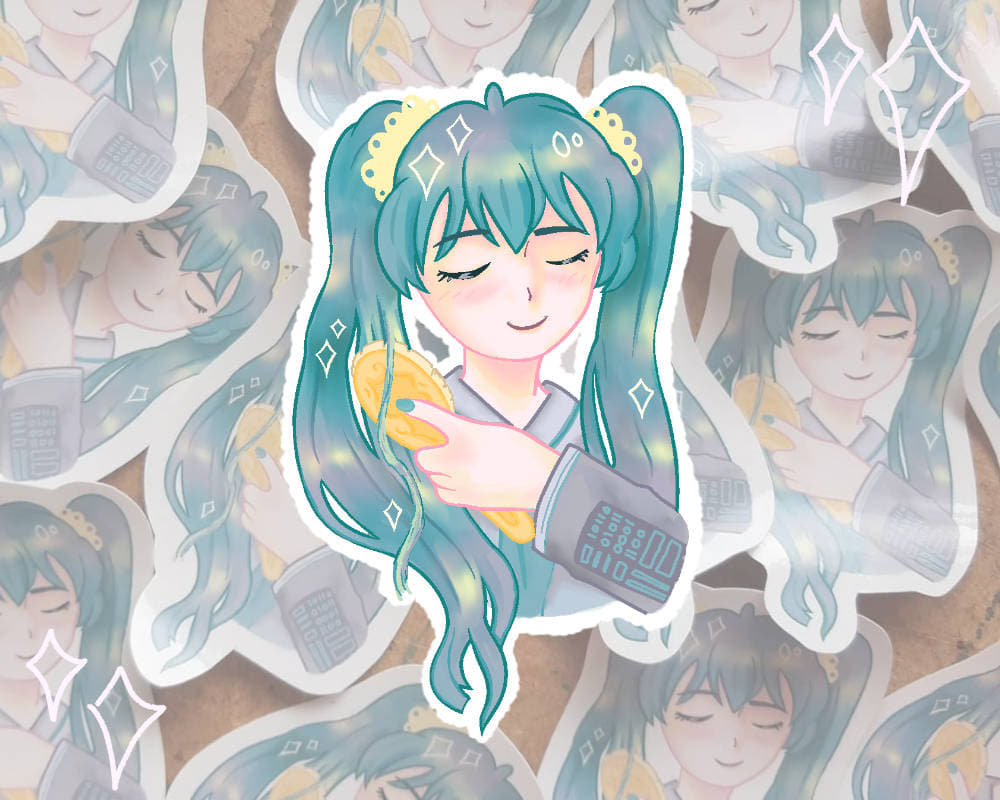 Vocaloid stickers / round pin - DinoseaStar's Ko-fi Shop - Ko-fi