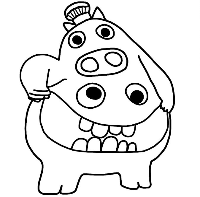 Immerse in Fear: Garten of Banban Coloring Pages - Click to view