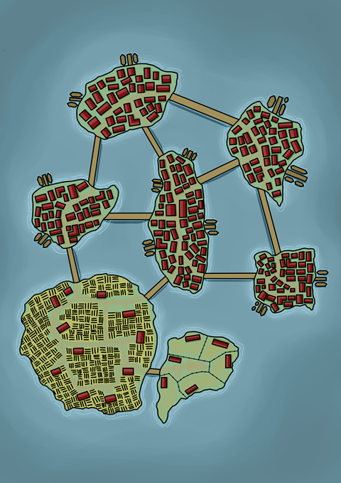 Archipelago town