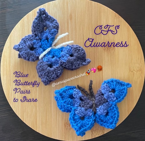 CFS Awareness Butterfly Pairs to Share
